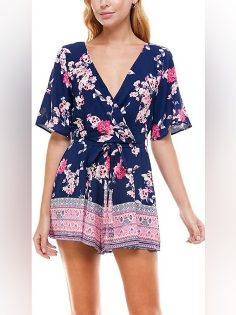 Trixxi Floral Romper
